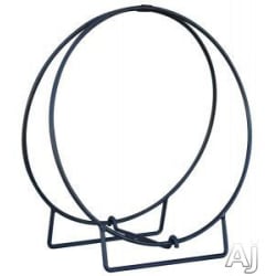 24 Inch Black Log Hoop - Feature View view
