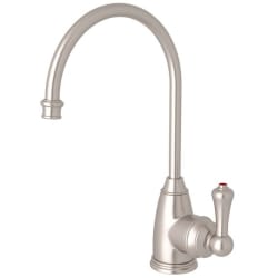 Georgia Era C-Spout Hot Water Faucet  - Satin Nickel Main View view