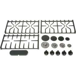 Gas Range Free-Standing 5 Burner Passover Kit - front view