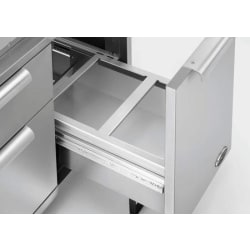 Waste Basket Holder - front view
