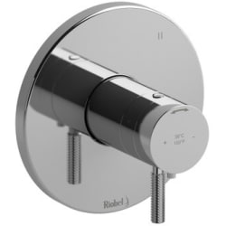 Thermostatic & Pressure Balance Trim  - Riu™ Thermostatic & Pressure Balance Trim with 3 Functions and Knurled Handle in Chrome view