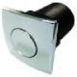 Satin Nickel Waste Diposer Square Air Switch - Front View view