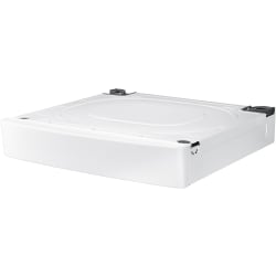 6 Inch Height FlexWash™/FlexDry™ Pedestal: White - FlexWash and FlexDry Pedestal view