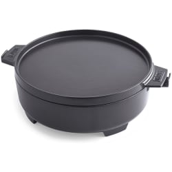 7.25 qt. Dutch Oven/Griddle Duo - Weber 7.25 qt. Dutch Oven/Griddle Duo view