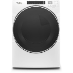27 Inch Gas Dryer  - 7.4 cu. ft. Front Load Gas Dryer with Steam Cycles view