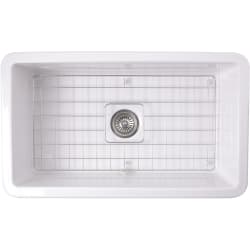 32 Inch Undermount Fireclay Kitchen Sink  - 32 Inch Undermount Fireclay Kitchen Sink view