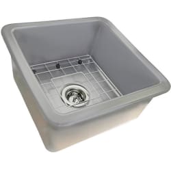 18 Inch Undermount Fireclay Kitchen Sink  - 18 Inch Undermount Fireclay Kitchen Sink view