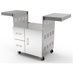 30 Inch Grill Cart  - 30-Inch Stainless Steel Grill Cart view