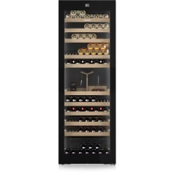 27 Inch Freestanding Three Zone Smart Wine Cooler  - 27" Triple Zone Freestanding Wine Storage in Front View view