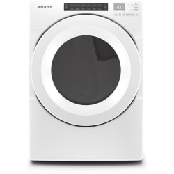 27 Inch 7.4 Cu. Ft. Front Load Gas Dryer  - Front View view