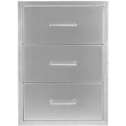 19 Inch Triple Access Door  - 19 Inch Triple Access Door with 304 Stainless Steel Construction view