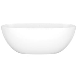 28 Inch Freestanding Soaking Bathtub  - 29 Inch Freestanding Soaking Bathtub With Void And No Overflow Hole view