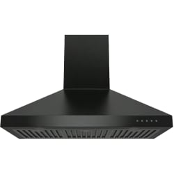 36 Inch Wall Mount Convertible Chimney Hood  - 36 Inch Wall Mount Convertible Chimney Hood view