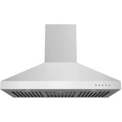 36 Inch Wall Mount Convertible Chimney Hood  - 36 Inch Wall Mount Convertible Chimney Hood view