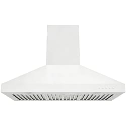 36 Inch Wall Mount Convertible Chimney Hood  - 36 Inch Wall Mount Convertible Chimney Hood view