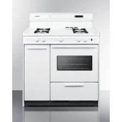 36 Inch Freestanding Gas Range - Front View view