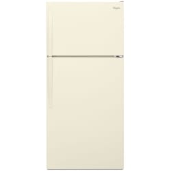 28 Inch Top Freezer Refrigerator - Bisque view