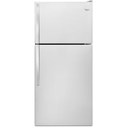 30 Inch Top Freezer Refrigerator - Stainless Steel view