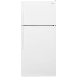 28 Inch Top-Freezer Refrigerator - White view