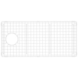 Wire Sink Grid for Kitchen Sink: Biscuit - Wire Sink Grid for ALUM3319WS Kitchen Sink view