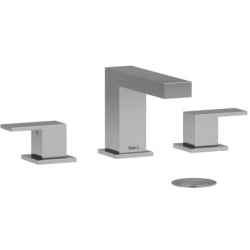 Widespread Lavatory Faucet  - Kubik Widespread Lavatory Faucet with 1.2 GPM Flow Rate in Chrome view