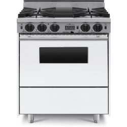 30 Inch Freestanding Dual Fuel Range  - 30 Inch Freestanding Dual Fuel Range with 4 Open Burners view