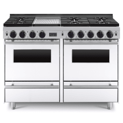 48 Inch Freestanding Gas Range  - 48 Inch Freestanding Gas Range with 6 Open Burners view