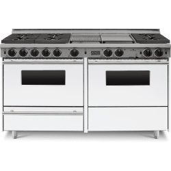 60 Inch Freestanding Dual Fuel Range  - 60 Inch Freestanding Dual Fuel Range with 6 Sealed Burners view