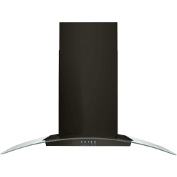 36 Inch Concave Glass Convertible Wall Mount Range Hood  - 36" Concave Glass Wall Mount Range Hood view