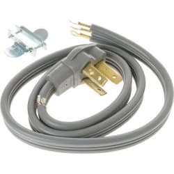 3-Wire 4 Ft. Length 40-Amp Range Cord - 4' 40AMP 3 WIRE RANGE CORD view