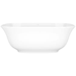 31 Inch Freestanding Soaking Bathtub  - 32 Inch Freestanding Soaking Bathtub With No Overflow Hole view