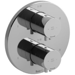 Dual Lever Handle Thermostatic & Pressure Balance Trim  - Riu™ Dual Lever Handle Thermostatic & Pressure Balance Trim with 6 Functions (Shared) in Chrome view