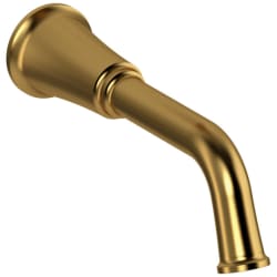 Wall Mount Tub Spout Faucet  - Momenti™ Wall Mount Tub Spout in Brushed Gold view