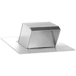 6 Inch Round Roof Jack (Min. 4/12 Roof Pitch) - front view