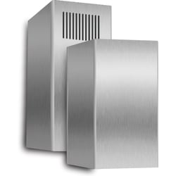 Stainless Steel Telescoping Duct Cover - Duct Cover Extension For 10' Ceiling Fits XORI view