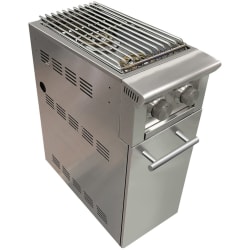 Cart - Cart with Side Burner (Angled View) view