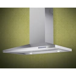 Wall Mount Low Profile Chimney Range Hood - Stainless Steel view