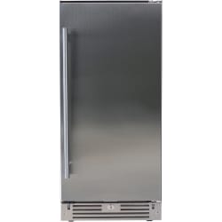 15 Inch Beverage Center  - Right Hinge Solid Door view