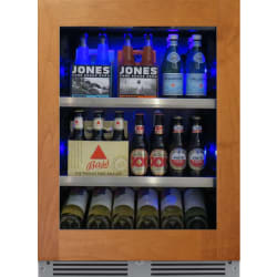 24 Inch Panel Ready Beverage Center - Panel Ready (Shown with Customer Provided Panel) view