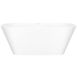 30 Inch Freestanding Soaking Bathtub  - Freestanding Soaking Bathtub with No Overflow Hole view