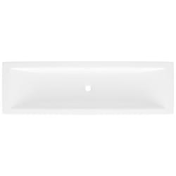 15 Inch Undermount Lavatory Sink  - 15 Inch Undermount Lavatory Sink with Drain Hole Center view
