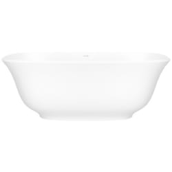31 Inch Freestanding Soaking Bathtub  - 32 Inch Freestanding Soaking Bathtub With No Overflow Hole view