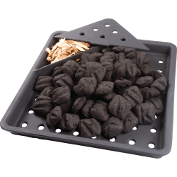 Cast Iron Charcoal and Smoker Tray Pack of 4 - Cast Iron Charcoal and Smoker Tray view