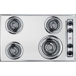 30 Inch Electric Cooktop  - Summit ZEL05 Main Image view