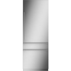 30 Inch Built-In Panel Ready Bottom Mount Refrigerator  - Front View view