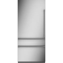 36 Inch Premium Fully Integrated Panel Ready Smart Bottom Freezer Refrigerator - 36 Inch Premium Fully Integrated Panel Ready Smart Bottom Freezer Refrigerator with 20.2 cu. ft. Total Capacity in Statement Handle Kit View view