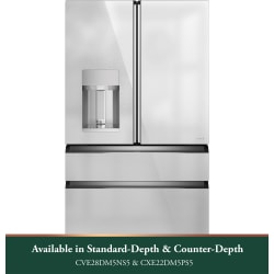 36 Inch Smart 4-Door French-Door Refrigerator  - 36 Inch Smart 4-Door French-Door Refrigerator view