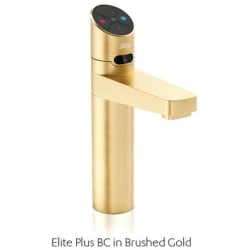HydroTap Elite Plus Boiling/Chilled Tap - Zip Water HydroTap Elite Plus Brushed Gold Boiling/Chilled Tap Faucet view