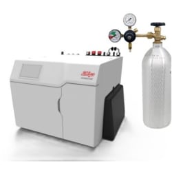 HydroTap Boiling, Chilled, Sparkling for Large Commercial - Kitted Base Module  - HydroTap Boiling, Chilled, Sparkling for Large Commercial - Kitted Base Module with 5 lb CO2 and Regulator with Classic Tap - Bright Chrome view
