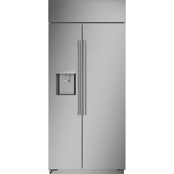 36 Inch Counter Depth Built-In Side by Side Smart Refrigerator - 36" Built-In Side-by-Side Refrigerator with Dispenser view